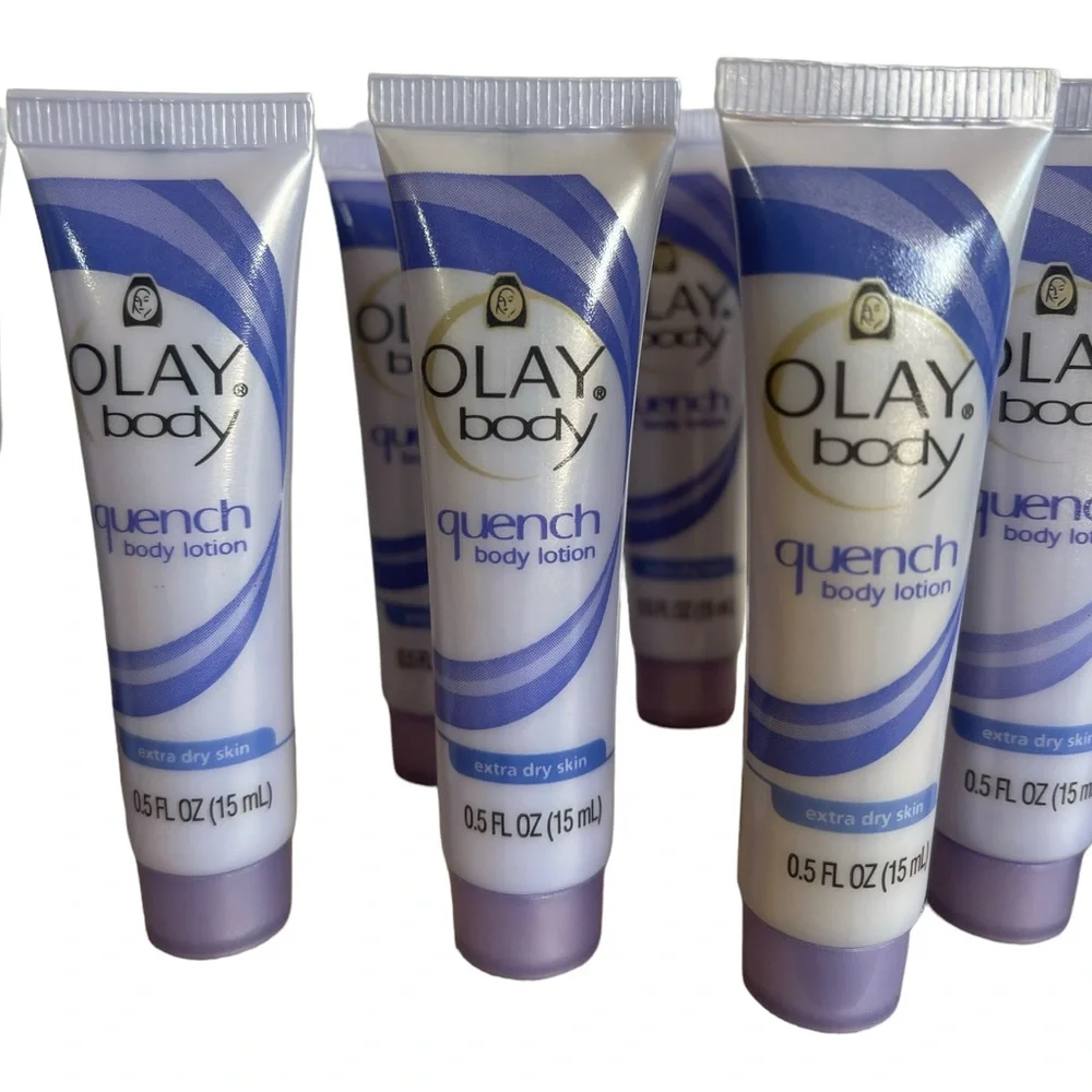 20 Olay Body Quench Lotion Extra Dry Skin 0.5 fl oz Travel Size 10 Ounces Total